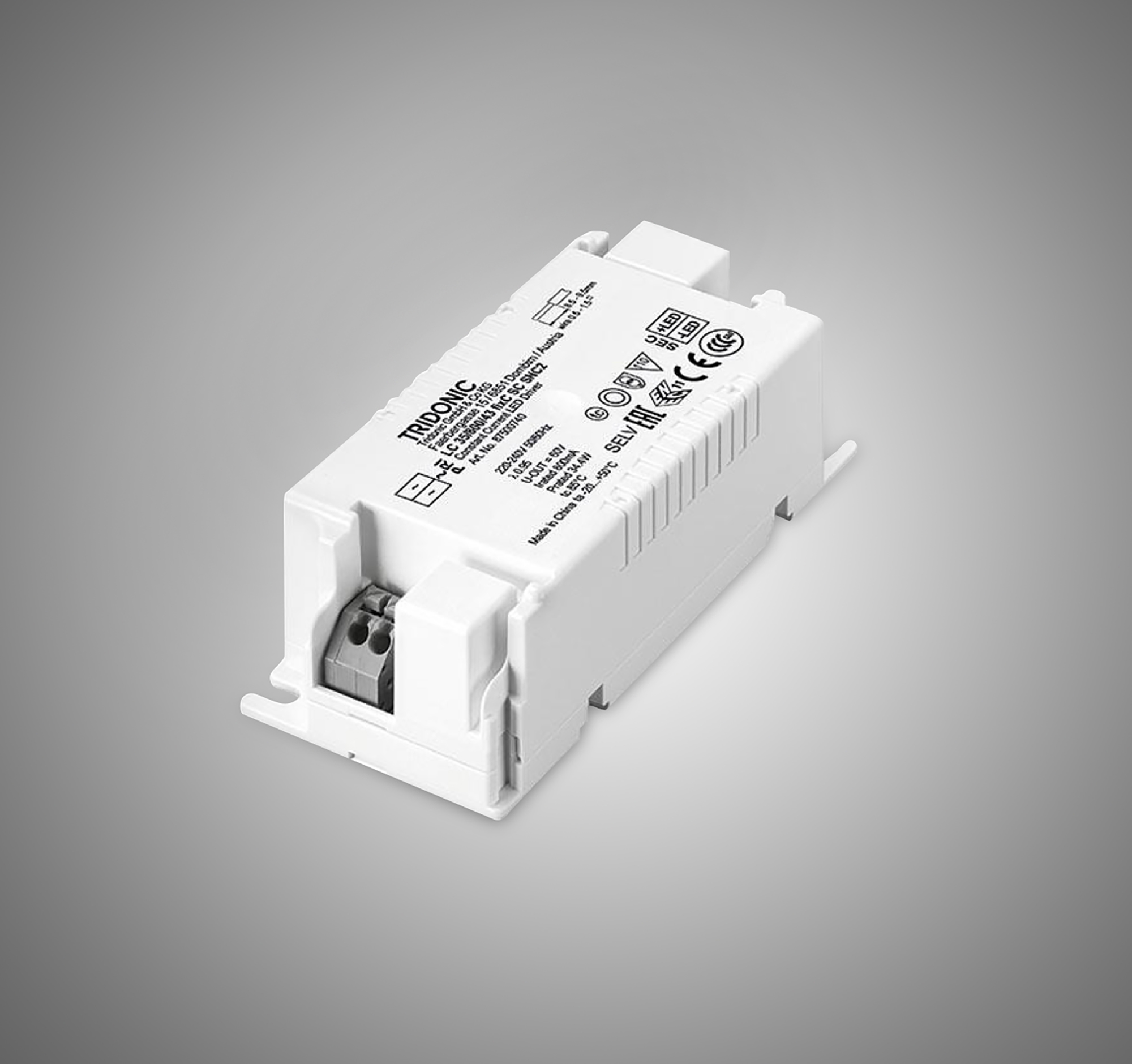 Driver LC Drivers Tridonic Fixed output Driver Driver LC Drivers Tridonic Fixed output Driver